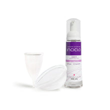 Kit Coletor Menstrual + Disco Menstrual + Espuma de Limpeza Inciclo