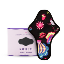 Absorvente Reutilizável - Floral Mini - Loja Inciclo