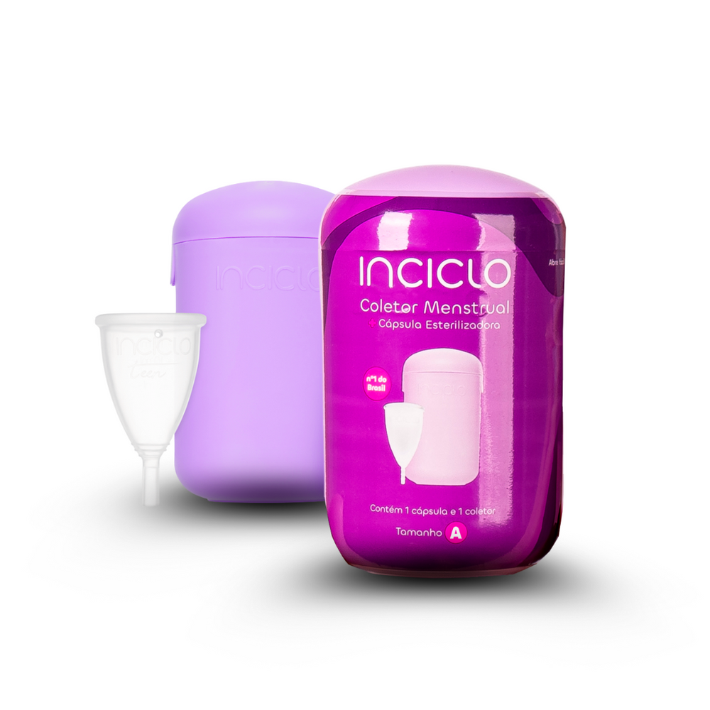 Kit 2 Coletores + 2 Cápsulas Esterilizadoras