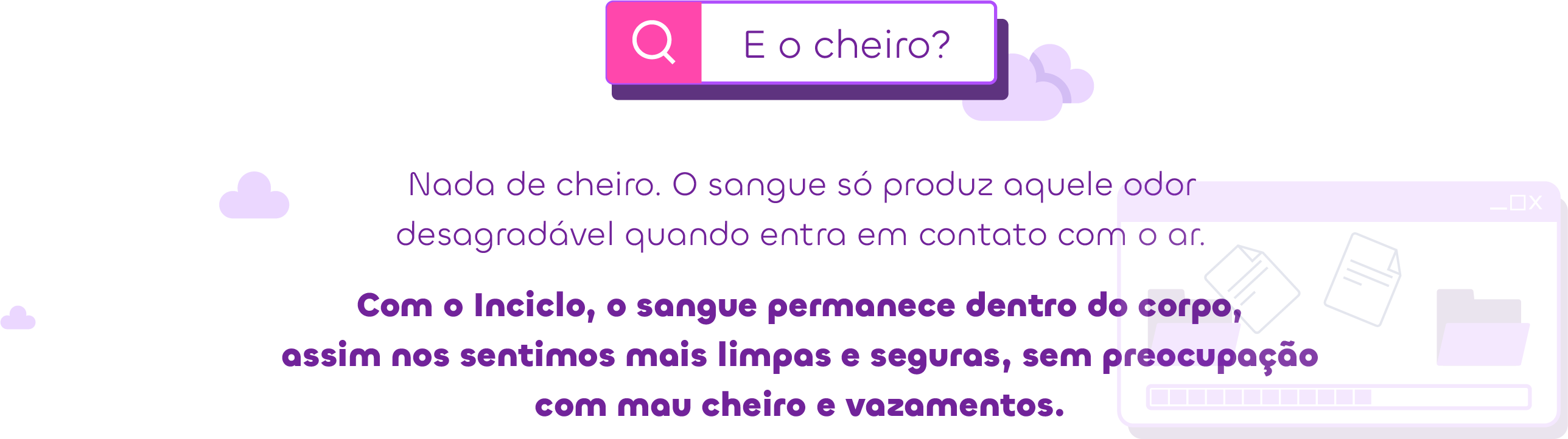 Cor da menstruação: o que significa cada uma - Blog Inciclo