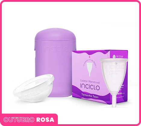 Kit Coletor + Disco Menstrual - GANHE CÁPSULA ESTERILIZADORA