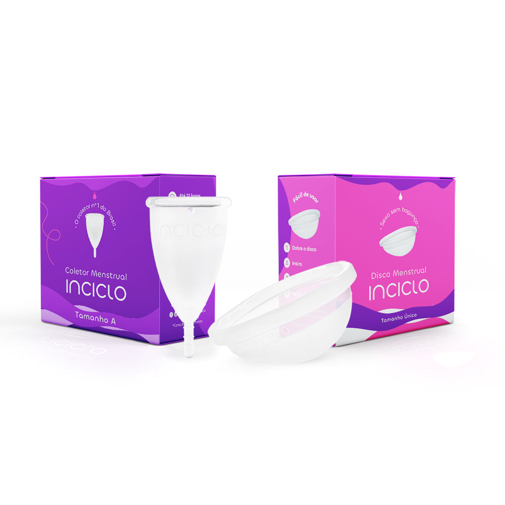 Kit Coletor + Disco Menstrual