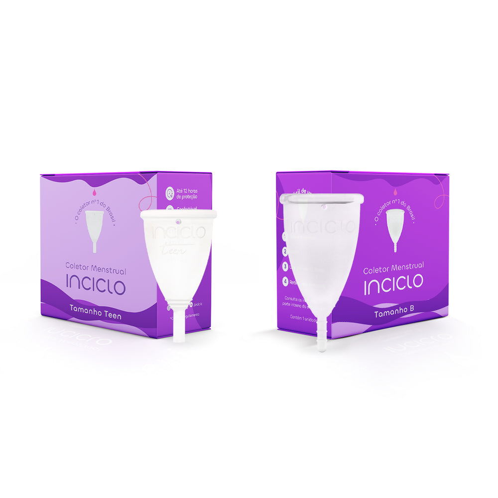 Kit 2 Coletores Menstruais