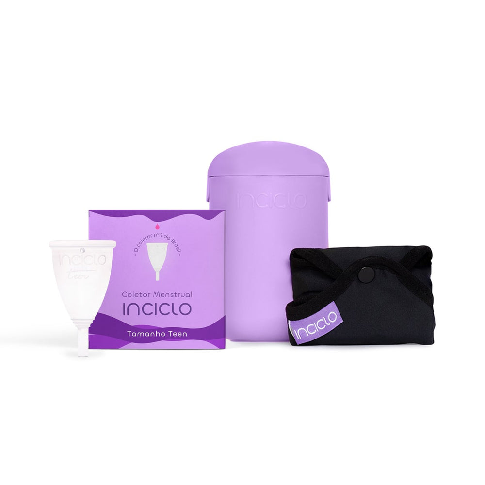 Kit Coletor + Absorvente Reutilizável + Cápsula - Loja Inciclo