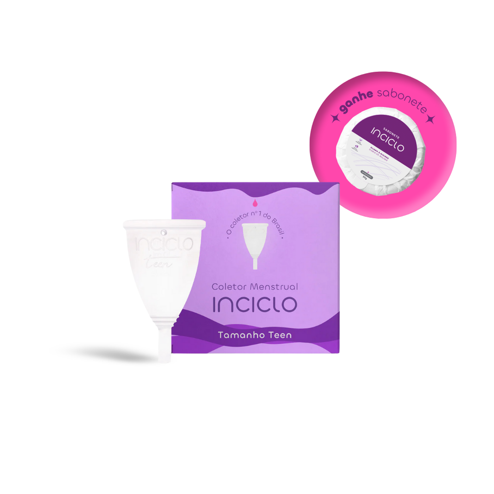 Compre o Coletor Menstrual & Ganhe o Sabonete Íntimo em Barra Inciclo 🎁🧼🌸