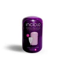 Coletor Menstrual Inciclo + Cápsula Esterilizadora Lavanda