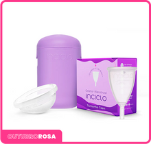 Kit Coletor + Disco Menstrual - GANHE CÁPSULA ESTERILIZADORA