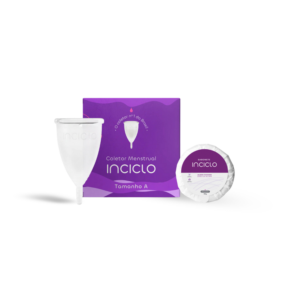 Compre o Coletor Menstrual & Ganhe o Sabonete Íntimo em Barra Inciclo 🎁🧼🌸