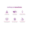Coletor Menstrual + Disco Menstrual+ Cápsula Esterilizadora Lavanda + Sabonete Íntimo em Barra Inciclo - Loja Inciclo