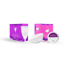 Kit Coletor Menstrual + Disco Menstrual + Sabonete Íntimo em Barra Inciclo