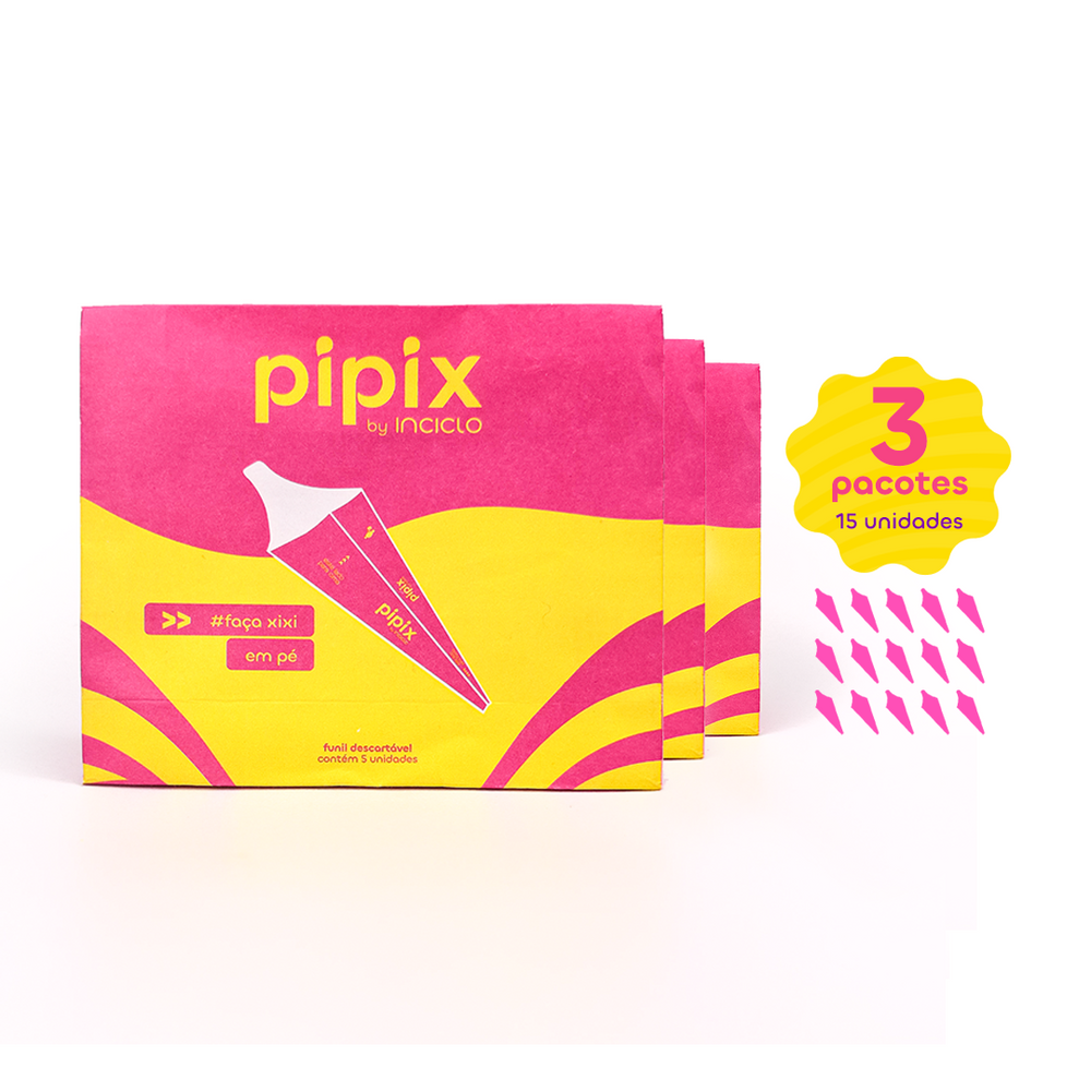 Pipix Funil Urinário Descartável - Loja Inciclo