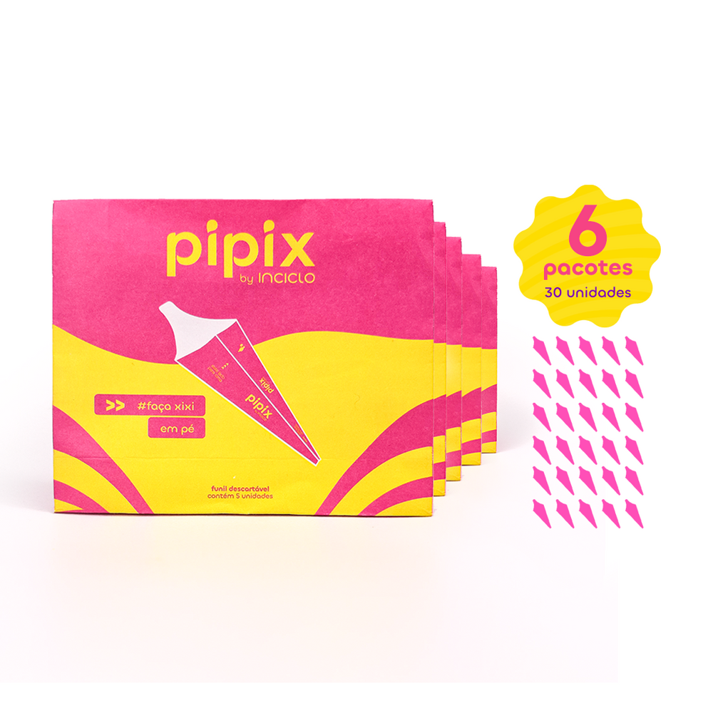 Pipix Funil Urinário Descartável - Loja Inciclo