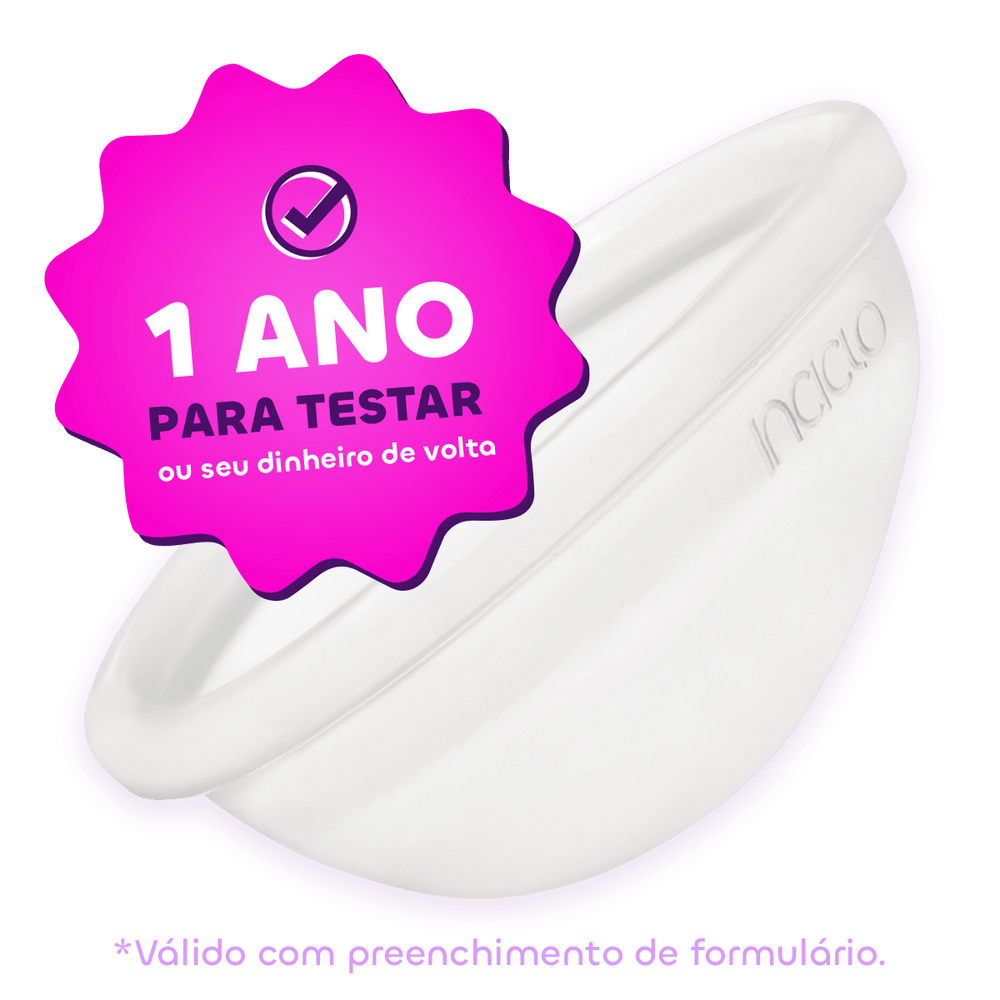 Kit 2 Discos Menstruais + 2 Cápsulas Esterilizadoras