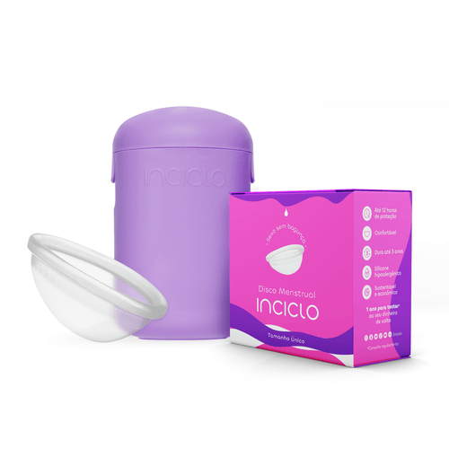 Kit Disco Menstrual + Cápsula Esterilizadora