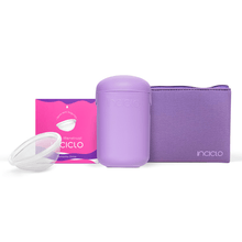 Kit Disco Menstrual + Cápsula + Necessaire - Loja Inciclo